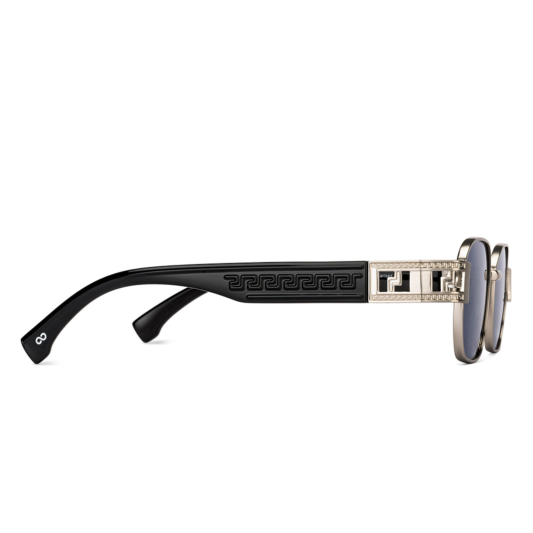 Vincent Chase Polarized Gunmetal Full Rim Rectangle left side