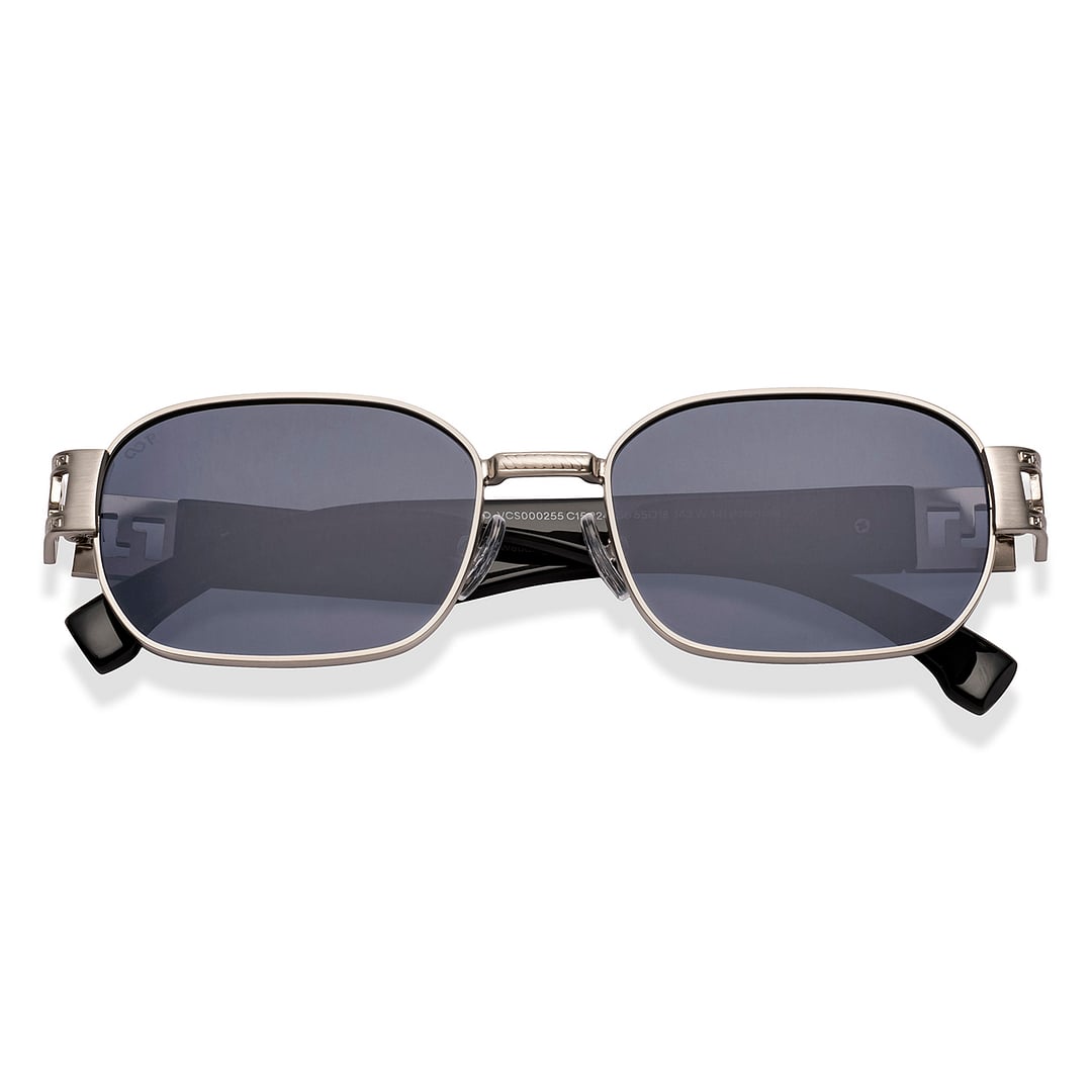 Vincent Chase Polarized Gunmetal Full Rim Rectangle left side