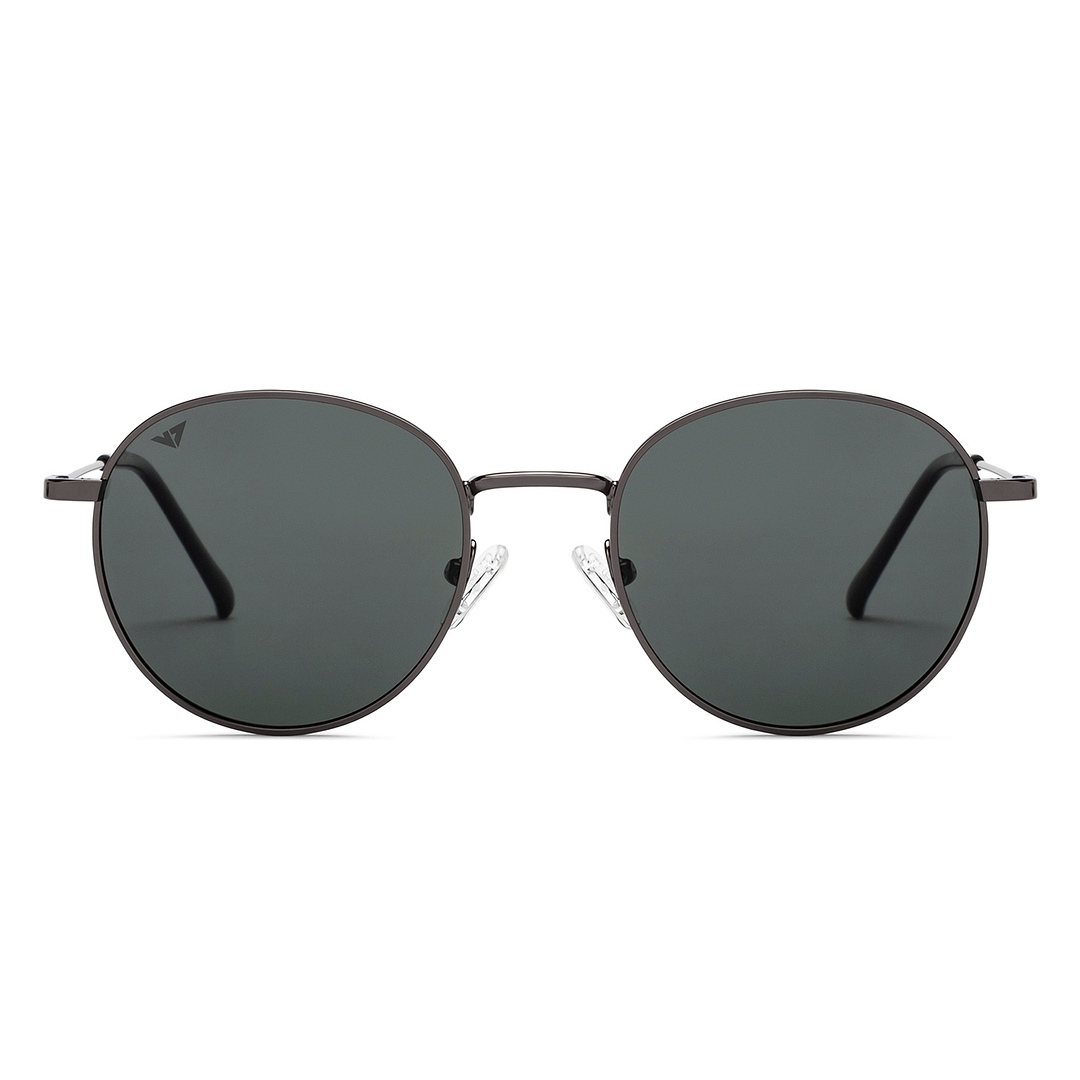 Vincent Chase Online Gunmetal Full Rim Round right side