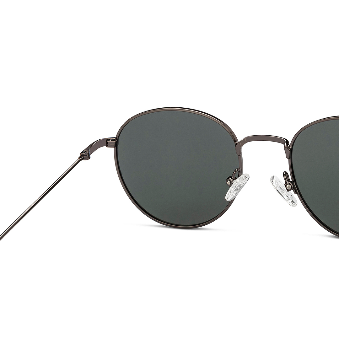 Vincent Chase Online Gunmetal Full Rim Round right side