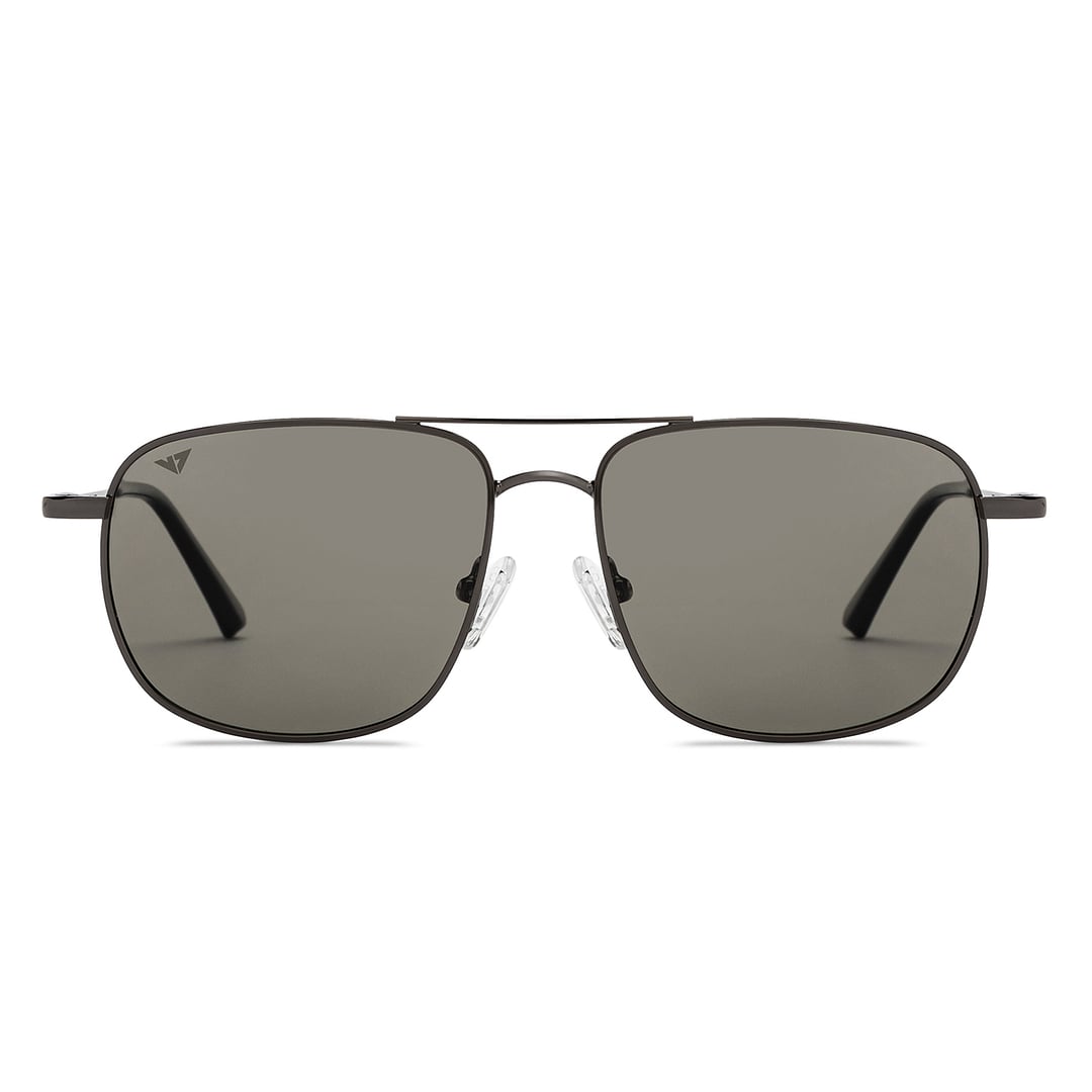 Vincent Chase Online Gunmetal Full Rim Rectangle right side