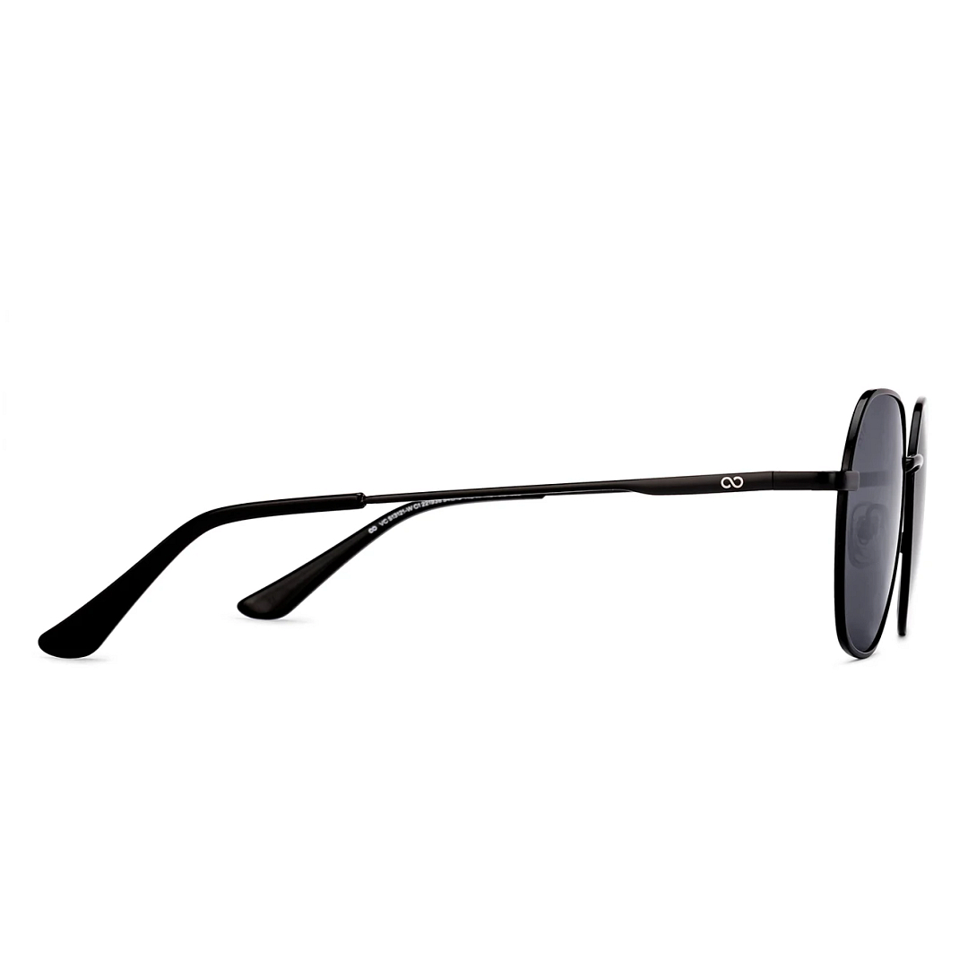 Vincent Chase Polarized Black Full Rim Geometric right side