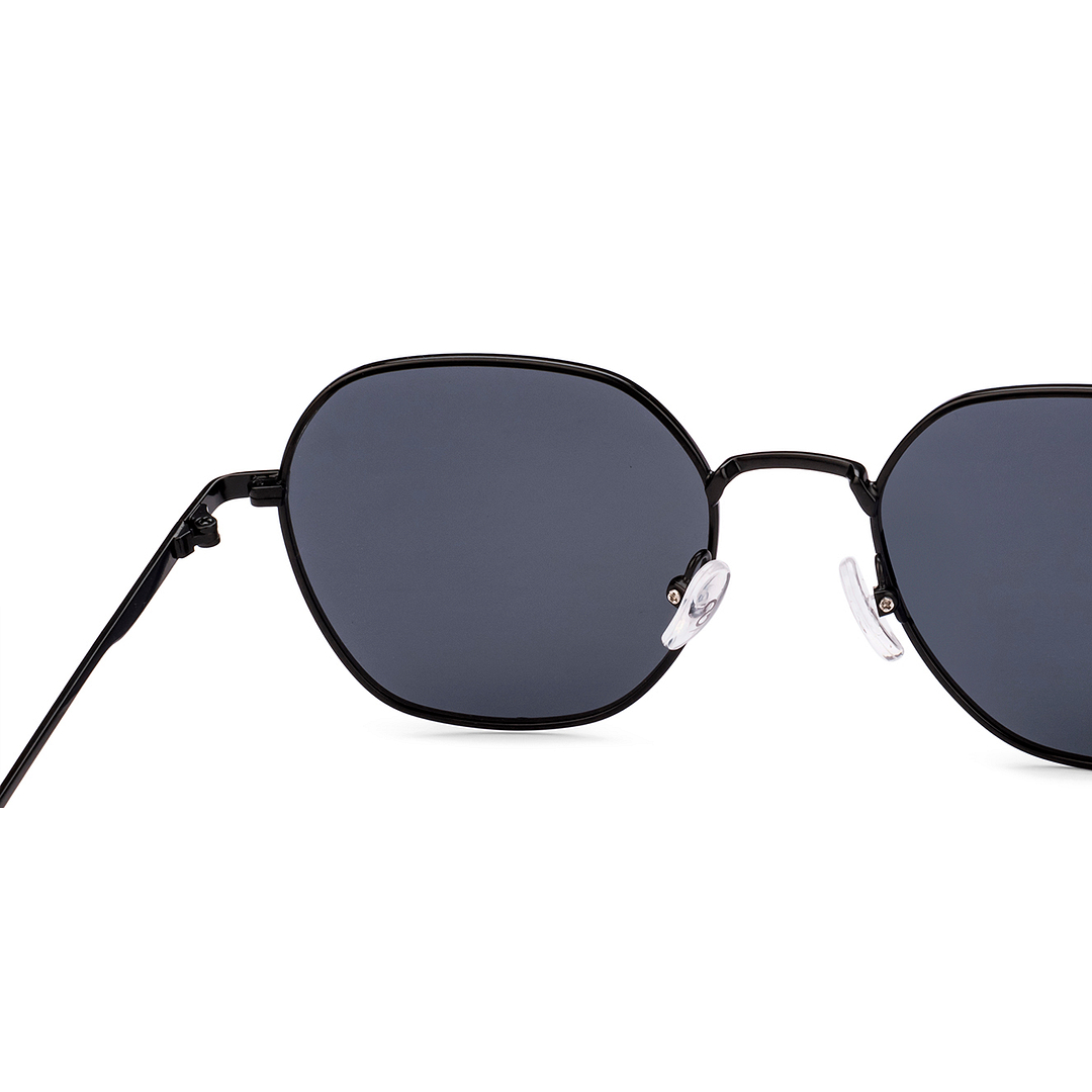 Vincent Chase Polarized Black Full Rim Geometric left side