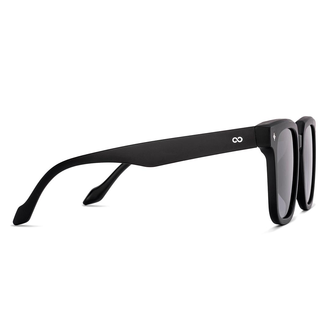 Vincent Chase Black Full Rim Rectangle left side