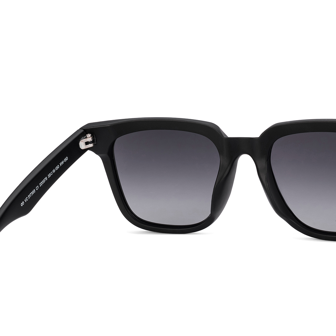 Vincent Chase Black Full Rim Rectangle right side