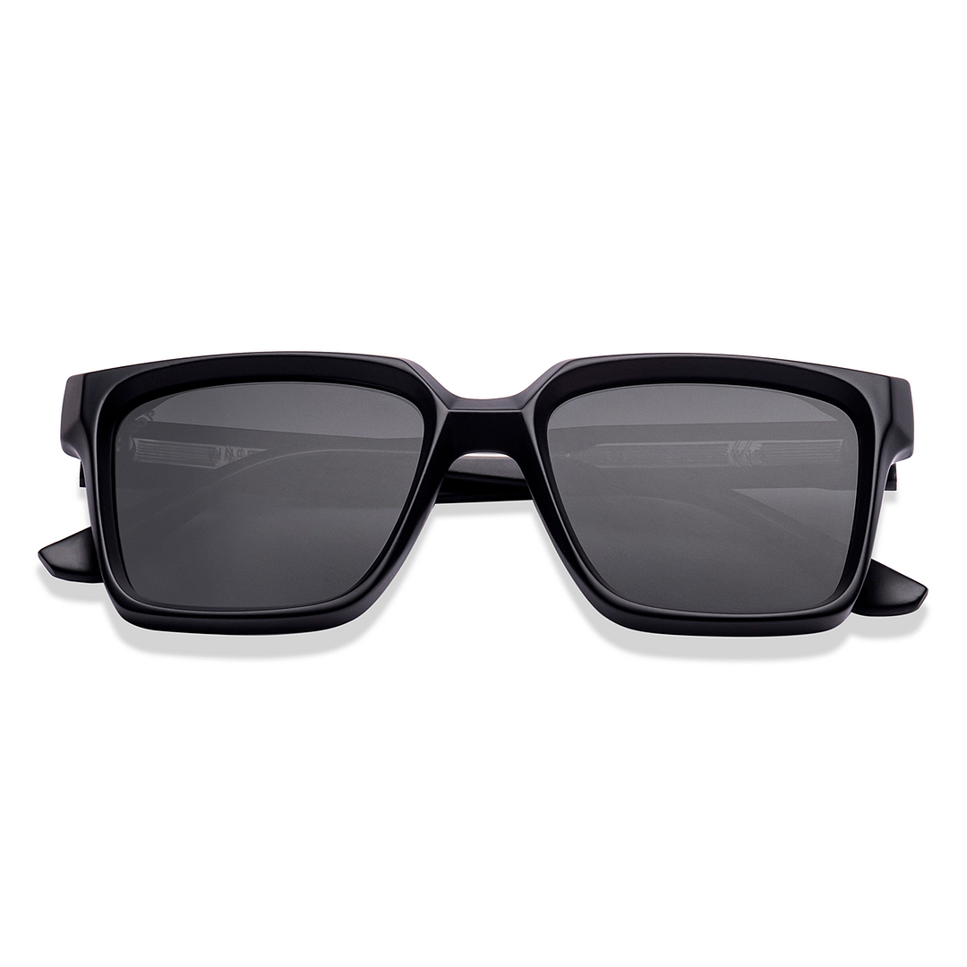 Vincent Chase Polarized Black Full Rim Rectangle left side