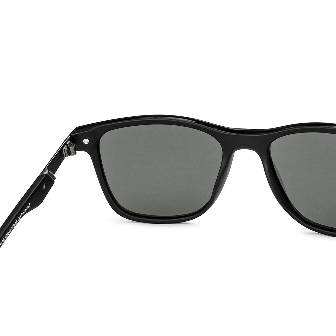 Vincent Chase Polarized Black Full Rim Square right side