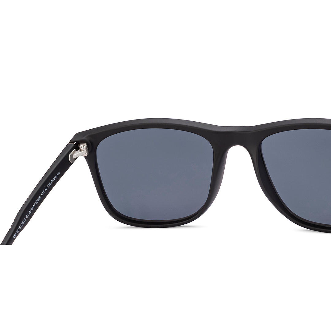 Vincent Chase Polarized Black Full Rim Square right side