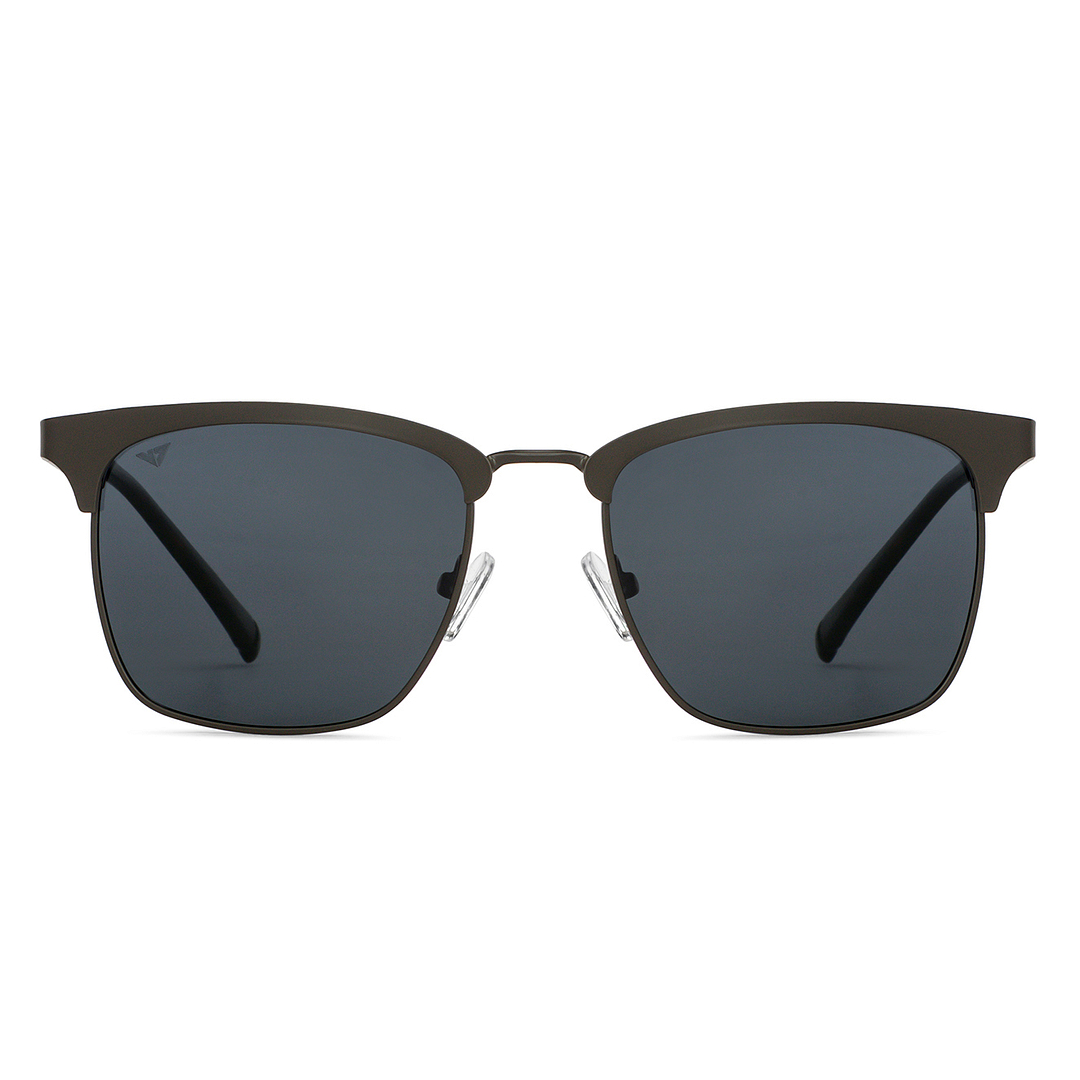 Vincent Chase Online Grey Full Rim Clubmaster left side