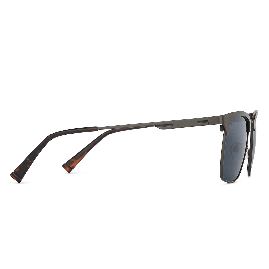 Vincent Chase Online Grey Full Rim Clubmaster left side