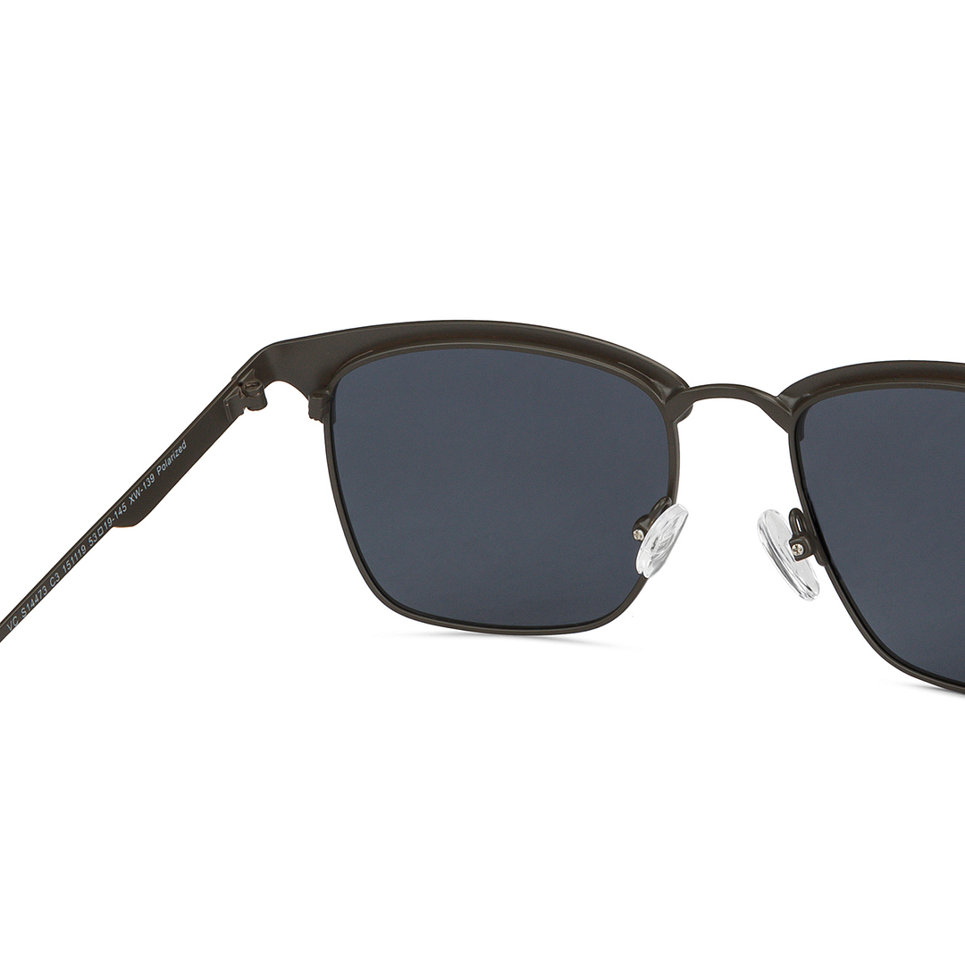 Vincent Chase Online Grey Full Rim Clubmaster right side