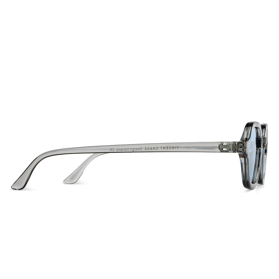 Vincent Chase Online Grey Full Rim Geometric left side