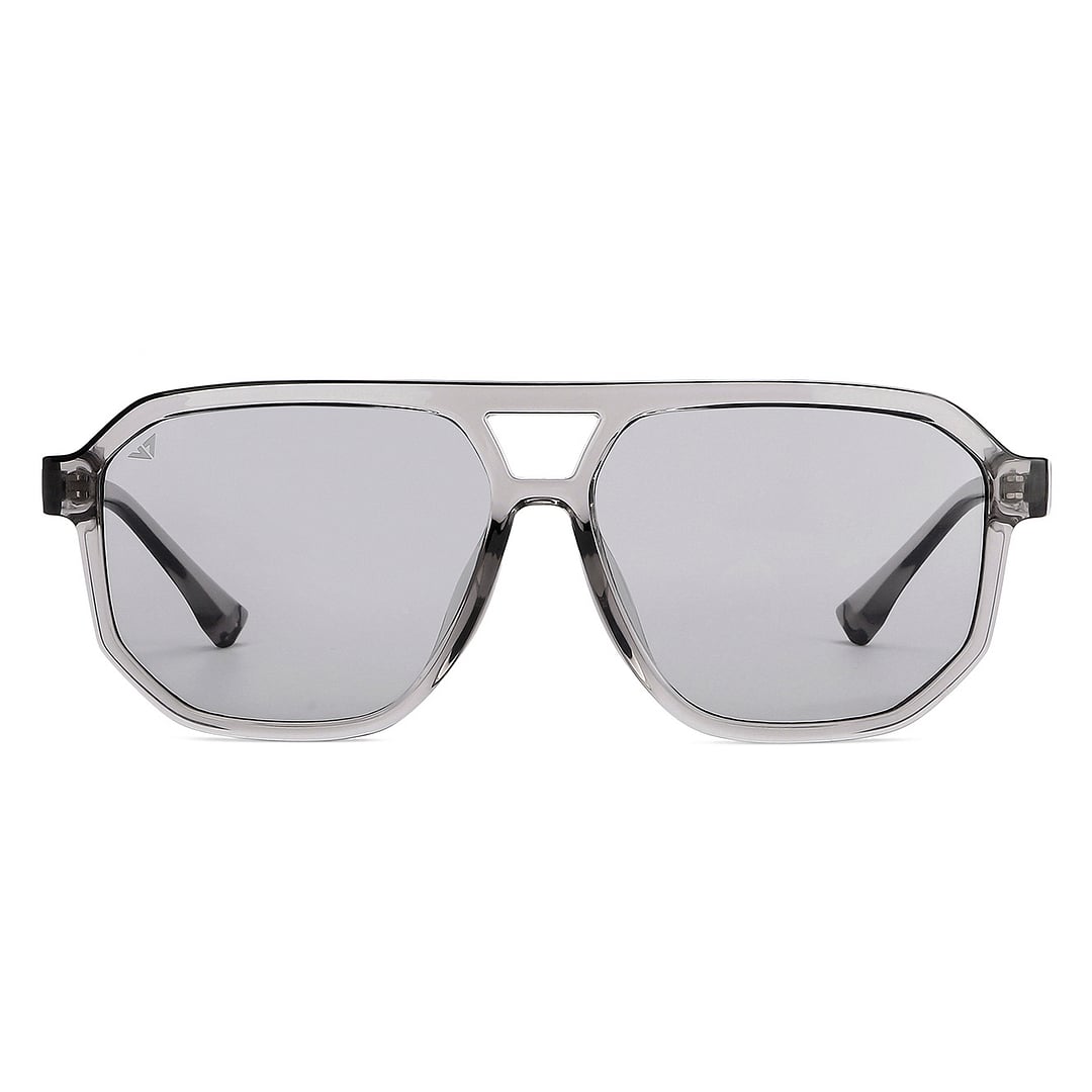 Vincent Chase Grey Full Rim Geometric right side
