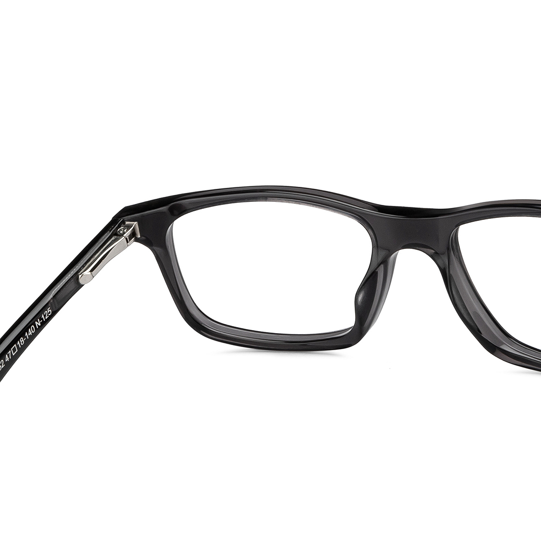 Vincent Chase Online Gray Transparent Full Rim Rectangle right side
