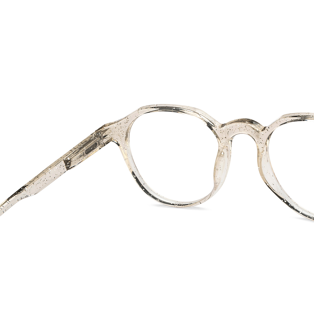 Vincent Chase Online Gray Transparent Full Rim Round right side