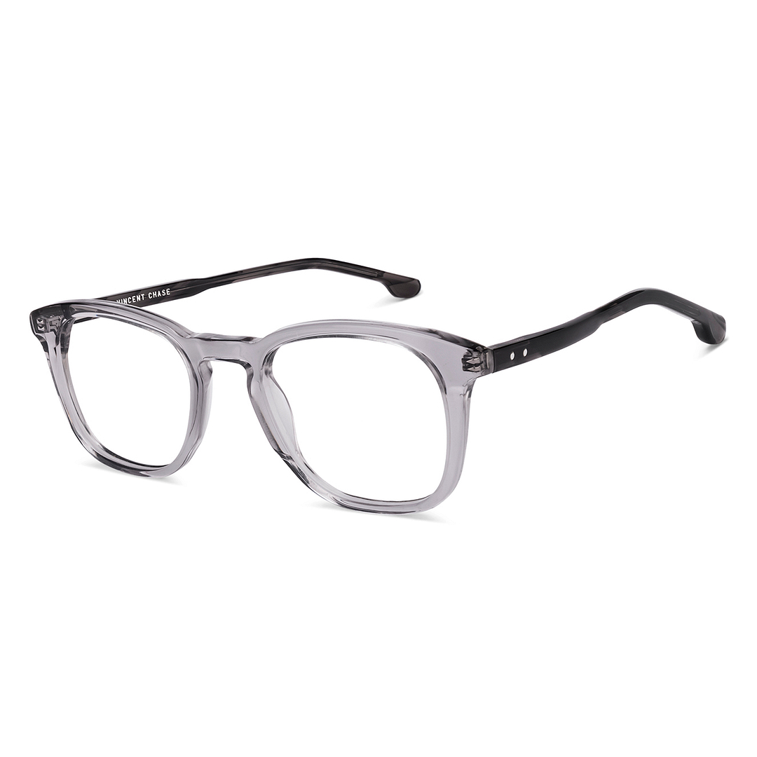 Vincent Chase Online Gray Transparent Full Rim Square right side