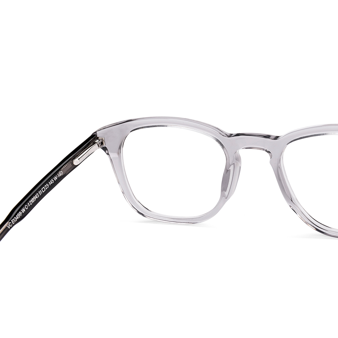 Vincent Chase Online Gray Transparent Full Rim Square right side