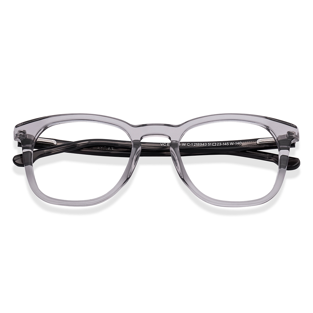 Vincent Chase Online Gray Transparent Full Rim Square left side
