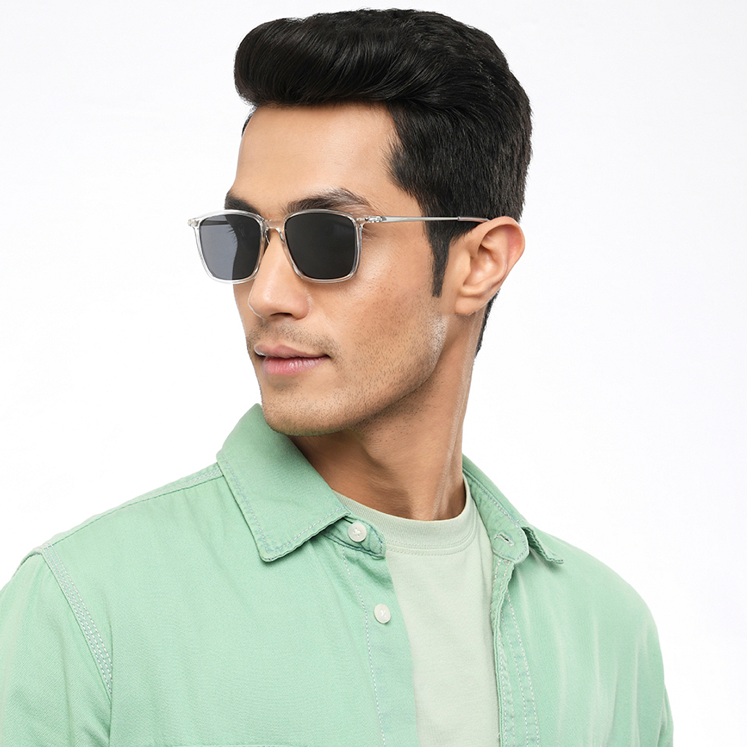 Vincent Chase Online Crystal Full Rim Rectangle left side