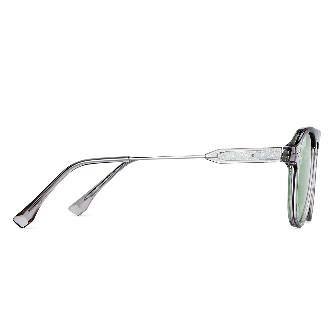 Vincent Chase Online Grey Full Rim Aviator left side