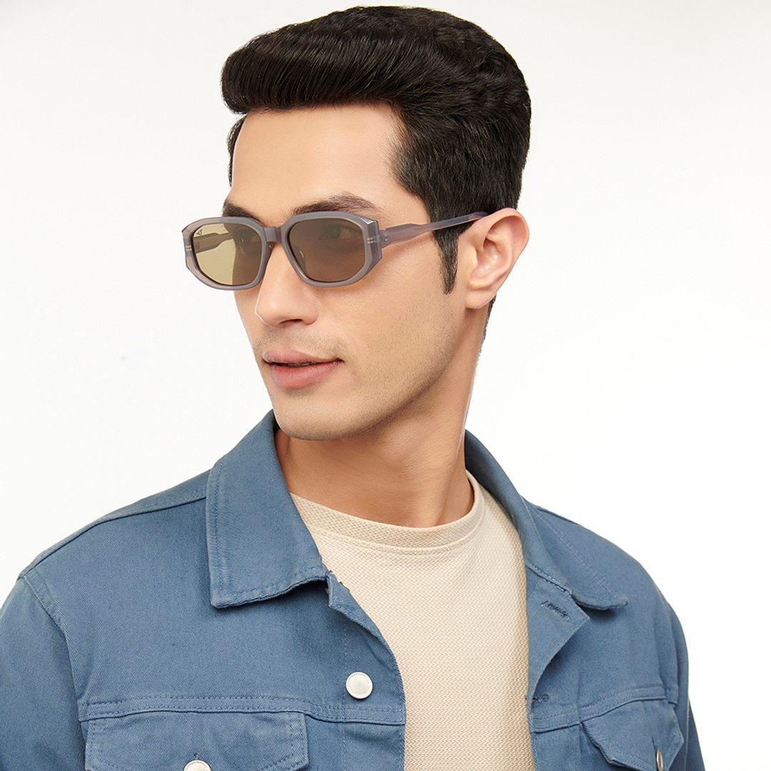 Vincent Chase Online Grey Full Rim Geometric right side