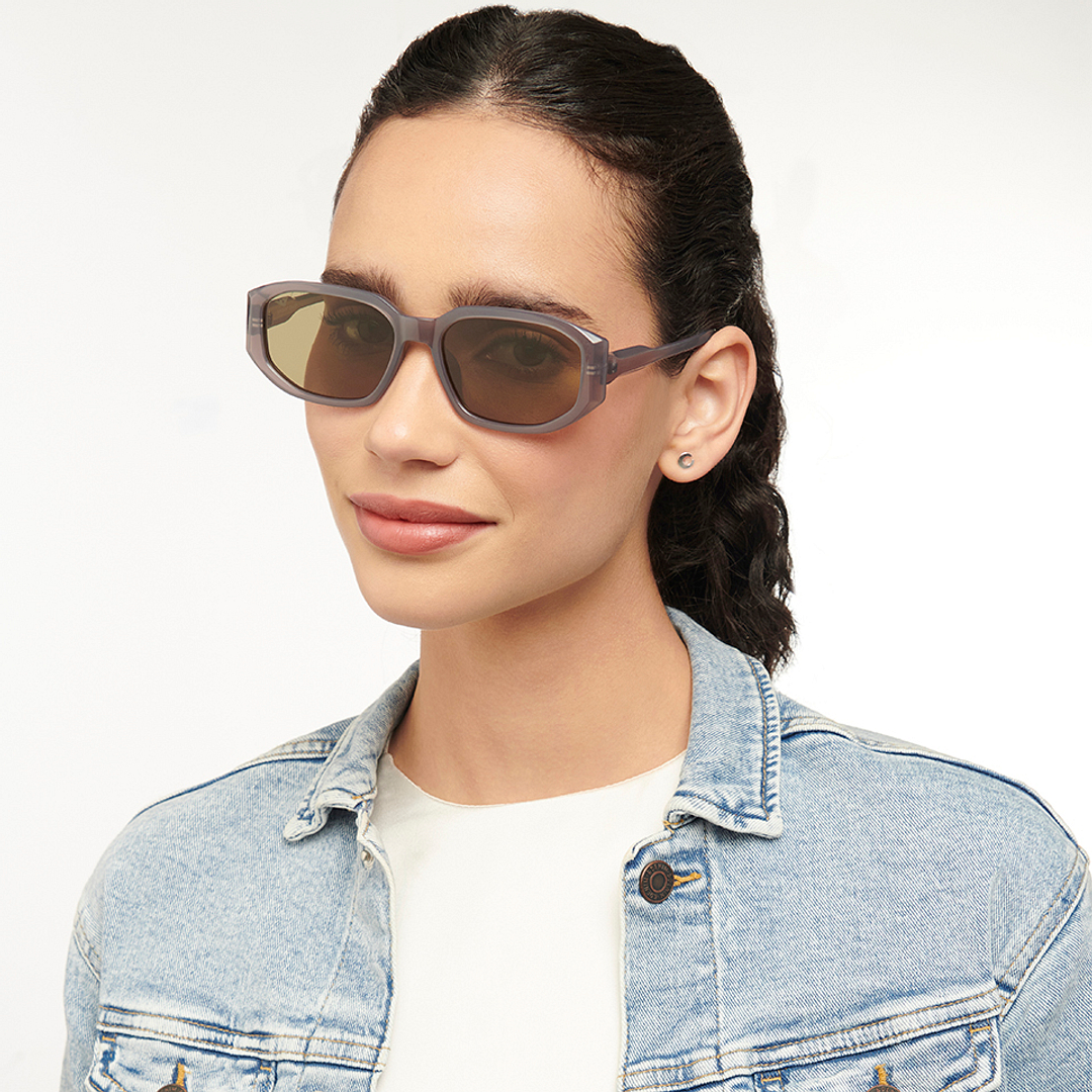 Vincent Chase Online Grey Full Rim Geometric right side