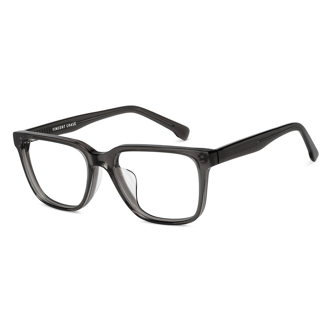 Vincent Chase Online Gray Transparent Full Rim Rectangle left side