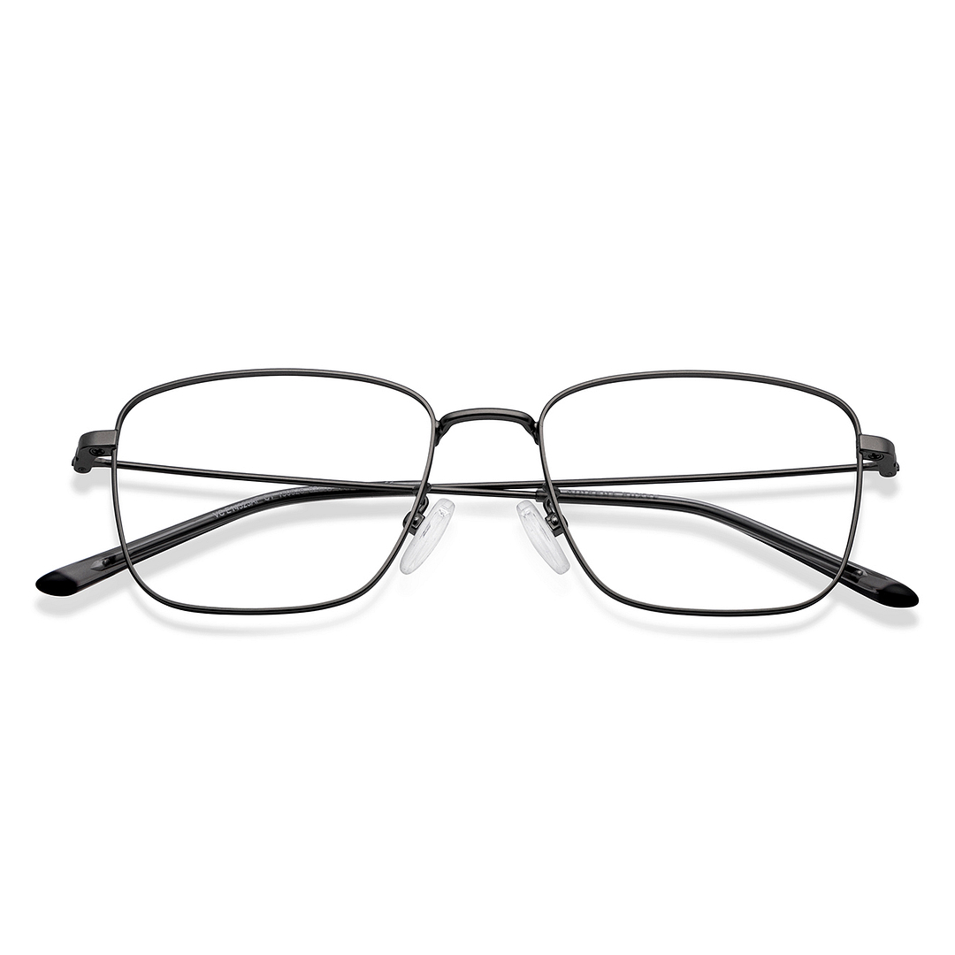 Vincent Chase Online Mid Gunmetal Full Rim Square left side