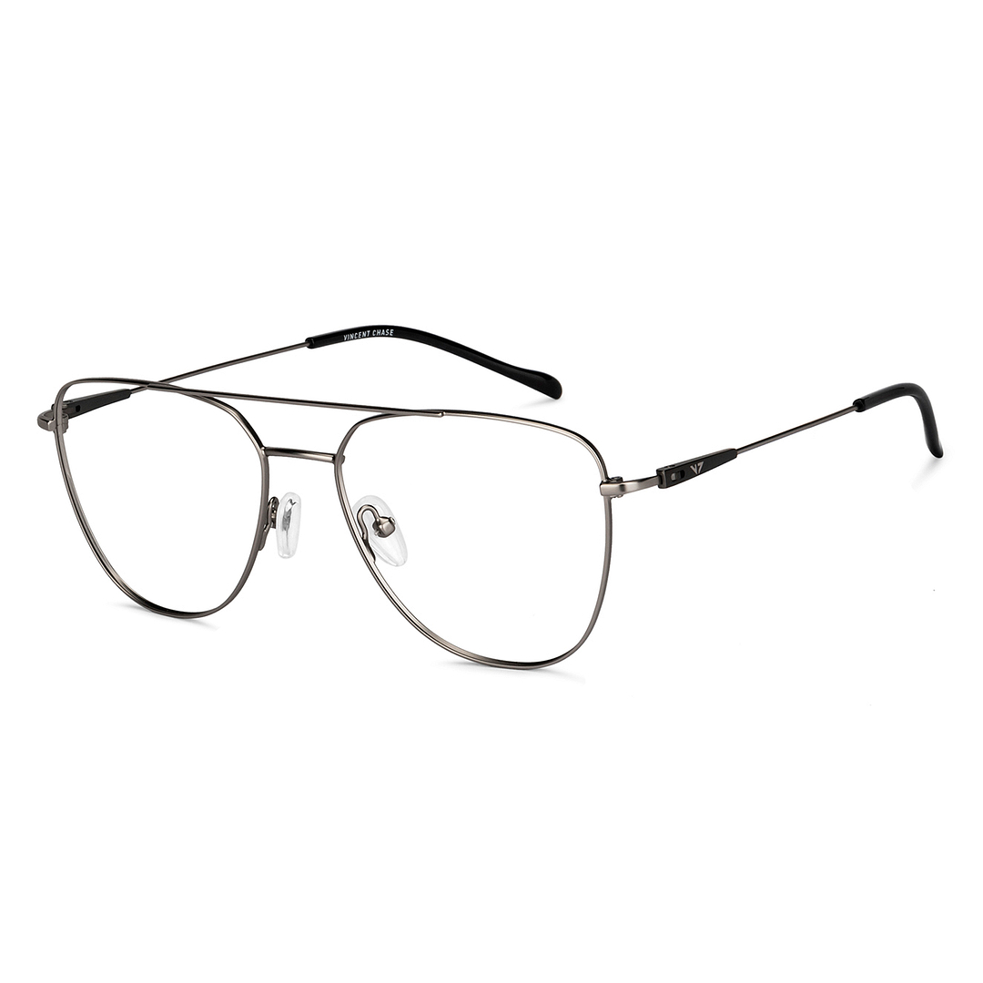 Vincent Chase Online Mid Gunmetal Full Rim Aviator right side