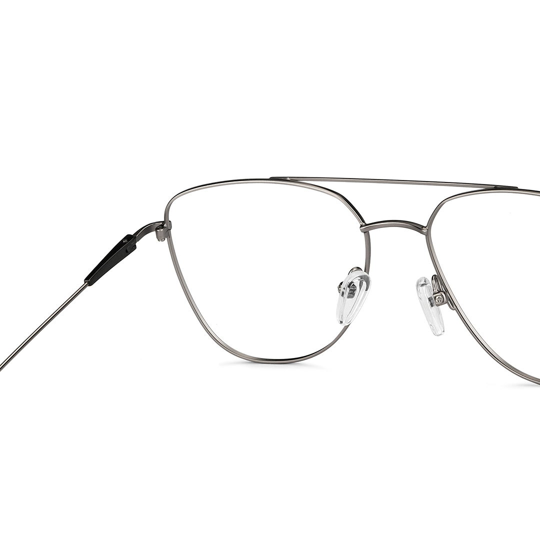 Vincent Chase Online Mid Gunmetal Full Rim Aviator right side