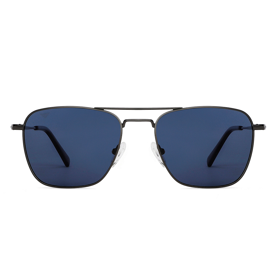 Vincent Chase Polarized Gunmetal Full Rim Rectangle left side