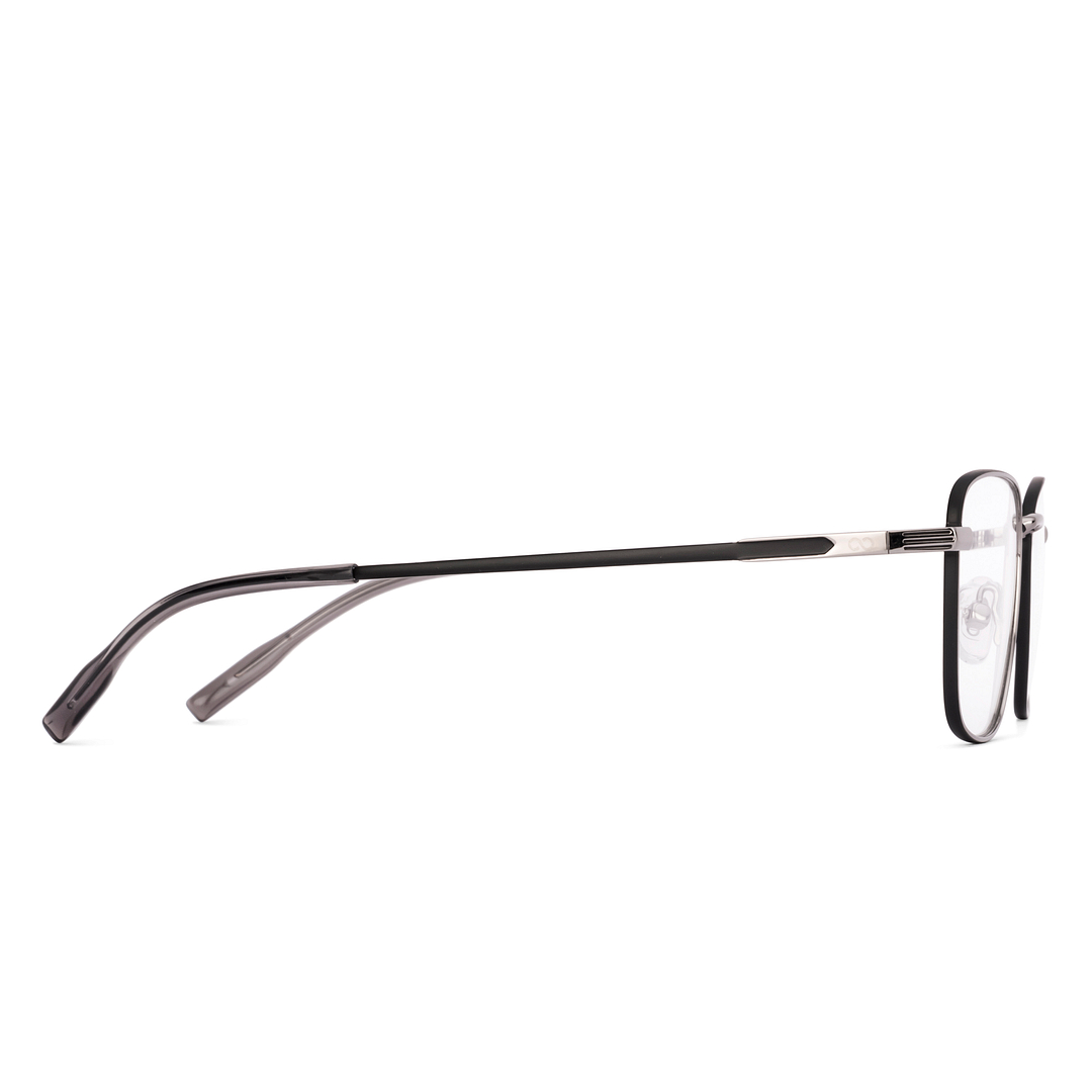 Vincent Chase Online Dark Gunmetal Full Rim Rectangle left side