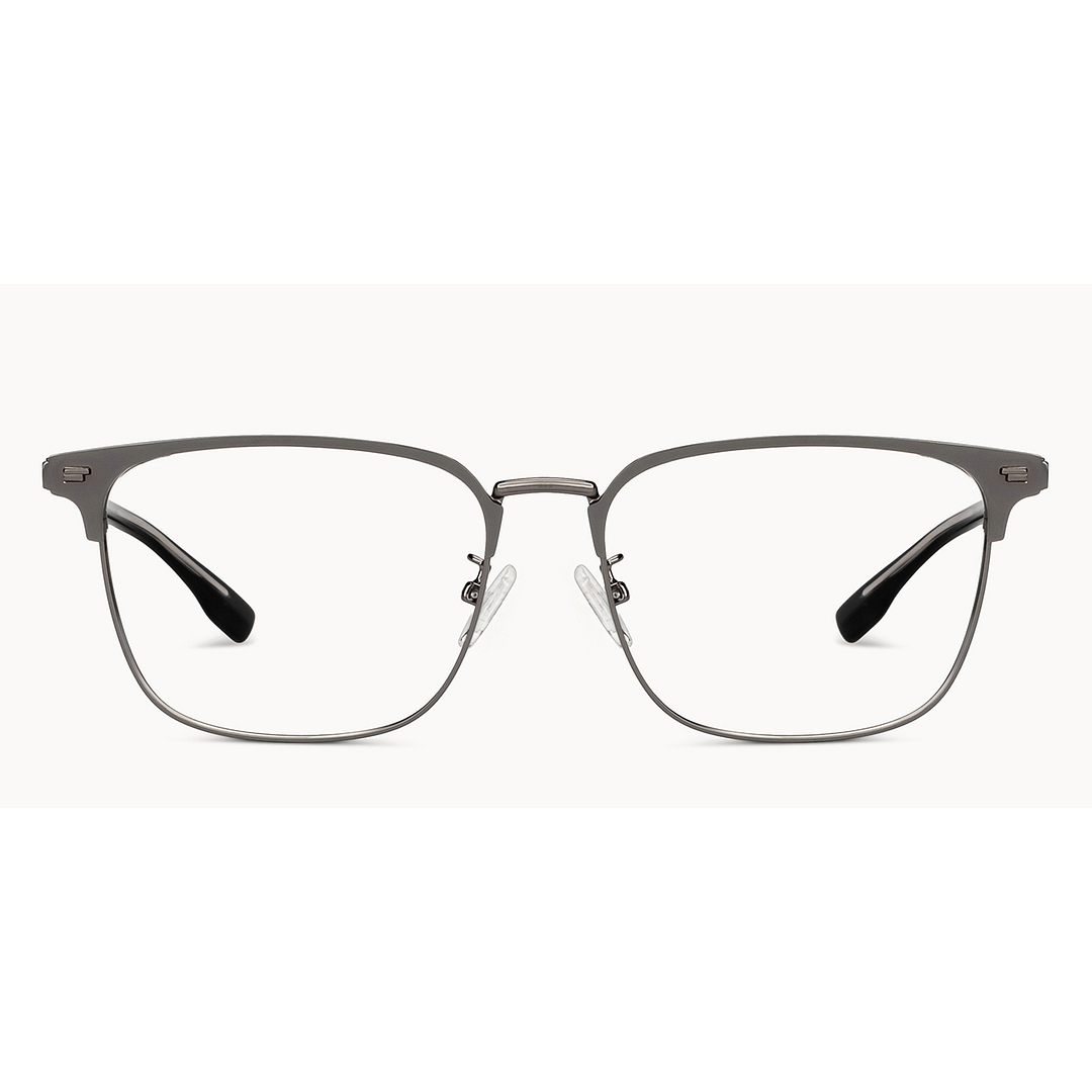 Vincent Chase Online Dark Gunmetal Full Rim Square right side