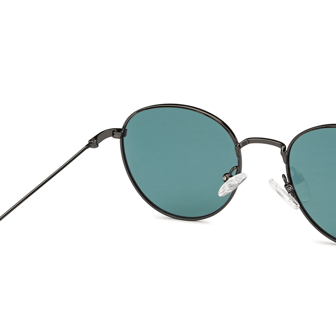 Vincent Chase Online Gunmetal Full Rim Round right side