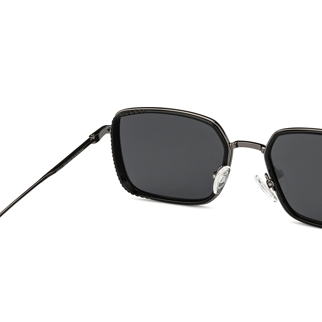 Vincent Chase Online Gunmetal Full Rim Rectangle right side