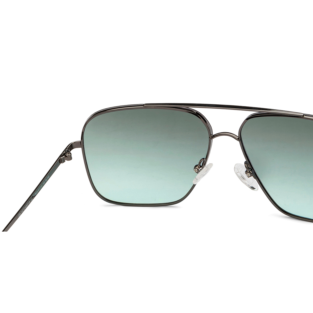 Vincent Chase Gunmetal Full Rim Rectangle right side
