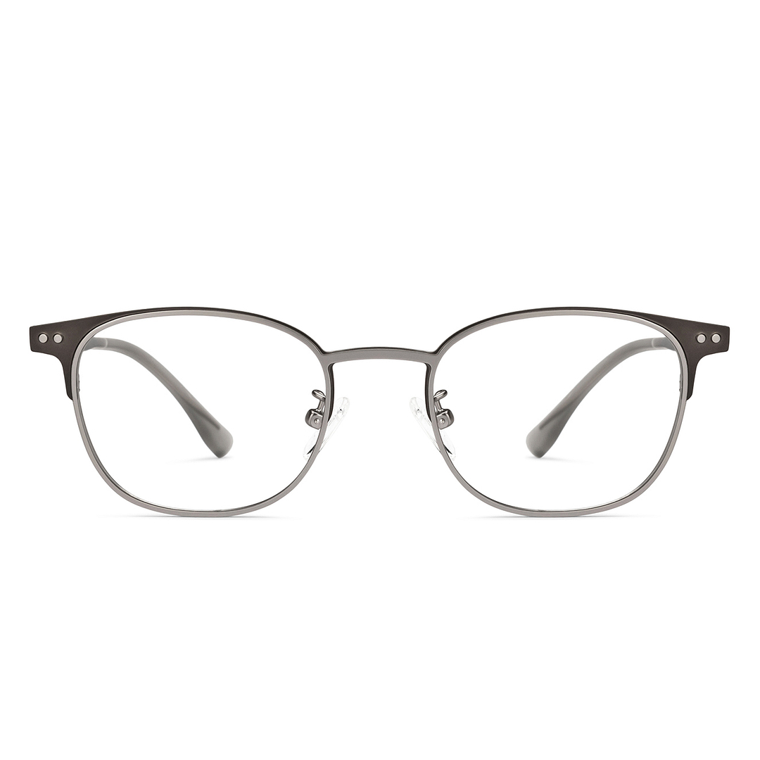 Vincent Chase Online Dark Gunmetal Full Rim Round right side