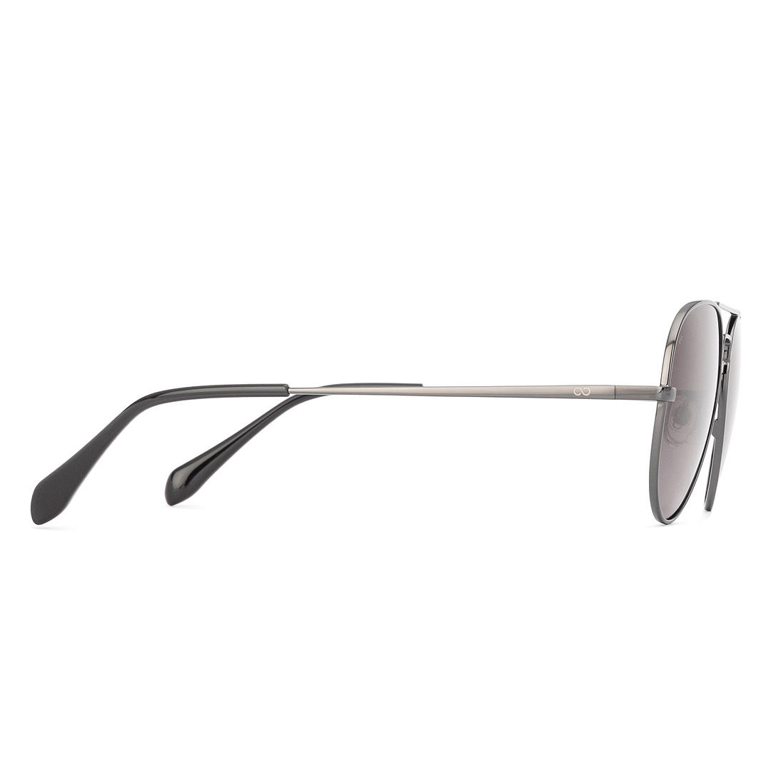 Vincent Chase Polarized Gunmetal Full Rim Aviator right side