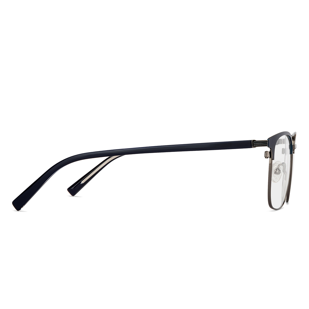 Vincent Chase Online Mid Gunmetal Full Rim Square left side
