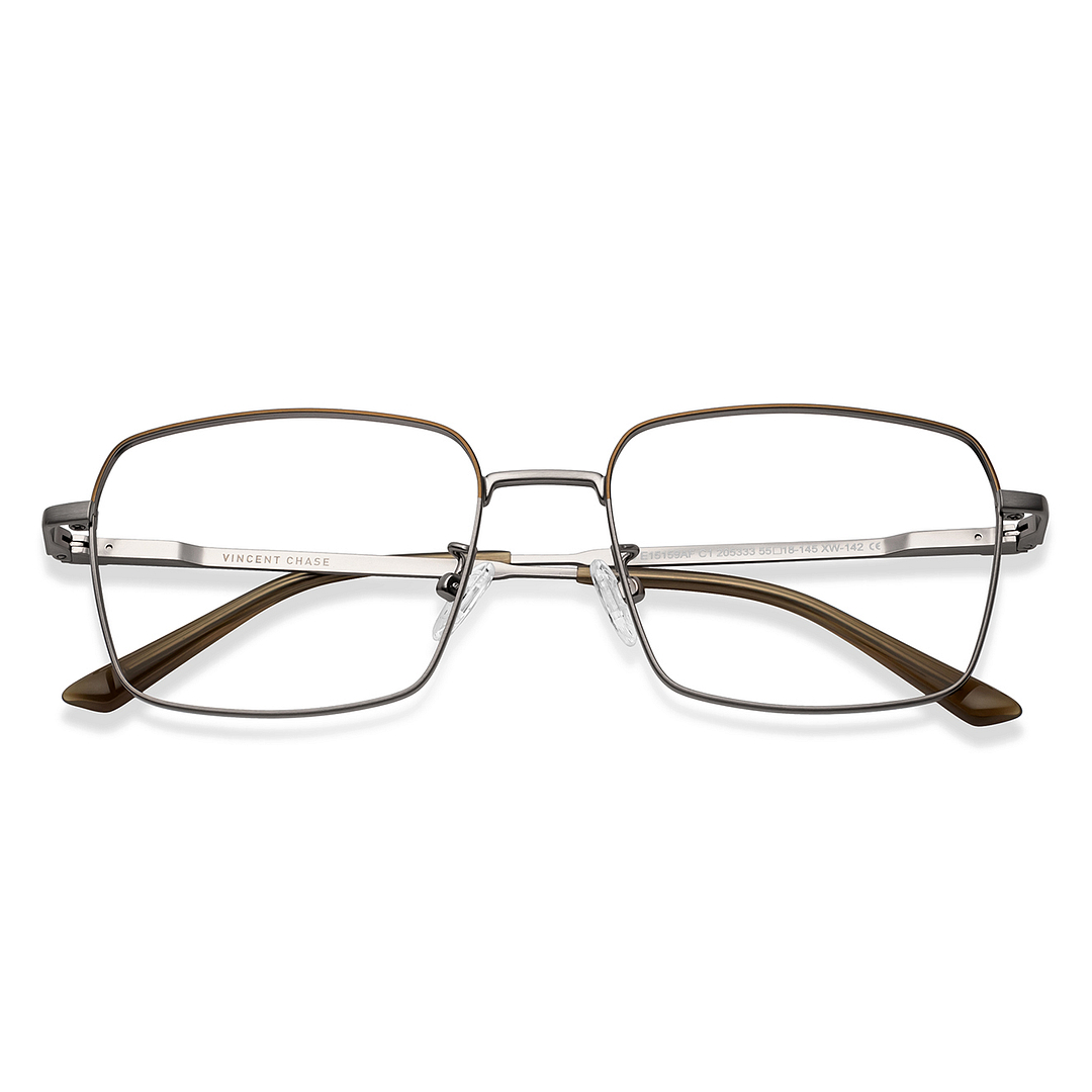 Vincent Chase Online Dark Brown Full Rim Square left side