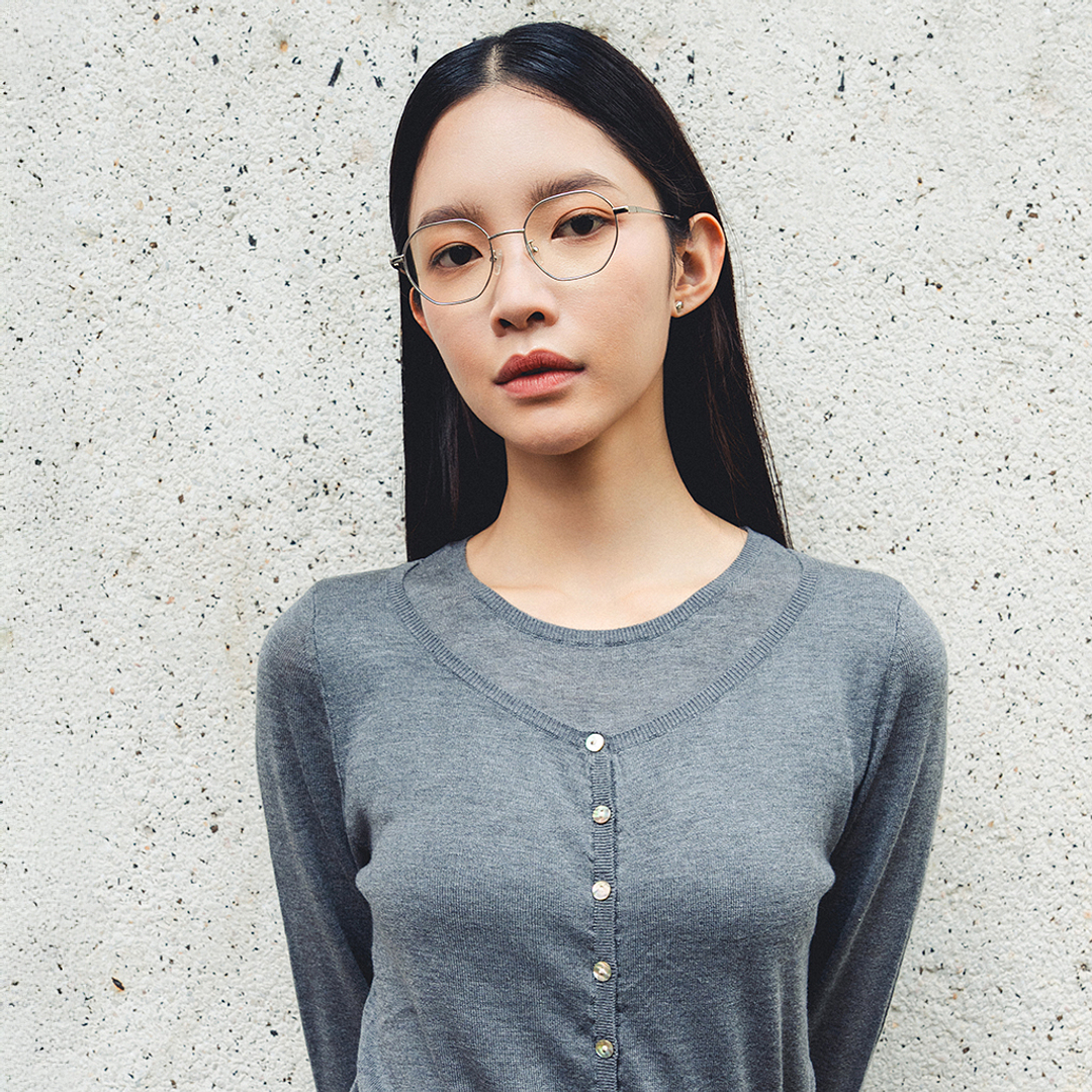 Vincent Chase Online Mid Gunmetal Full Rim Geometric right side