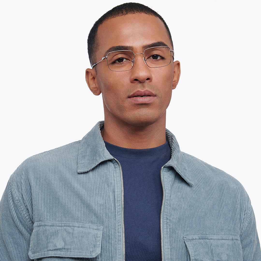 Vincent Chase Online Mid Gunmetal Full Rim Rectangle right side