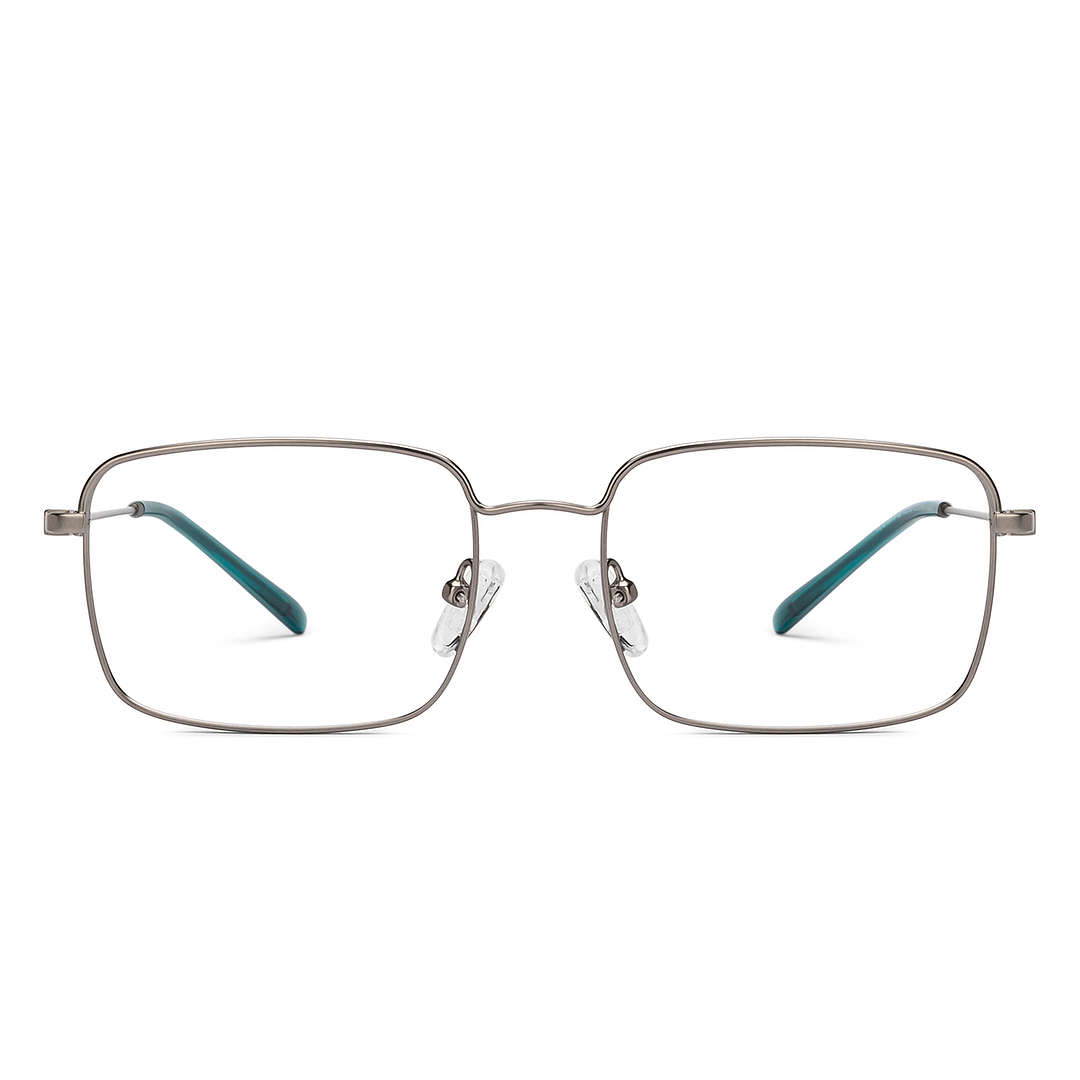 Vincent Chase Online Mid Gunmetal Full Rim Rectangle left side