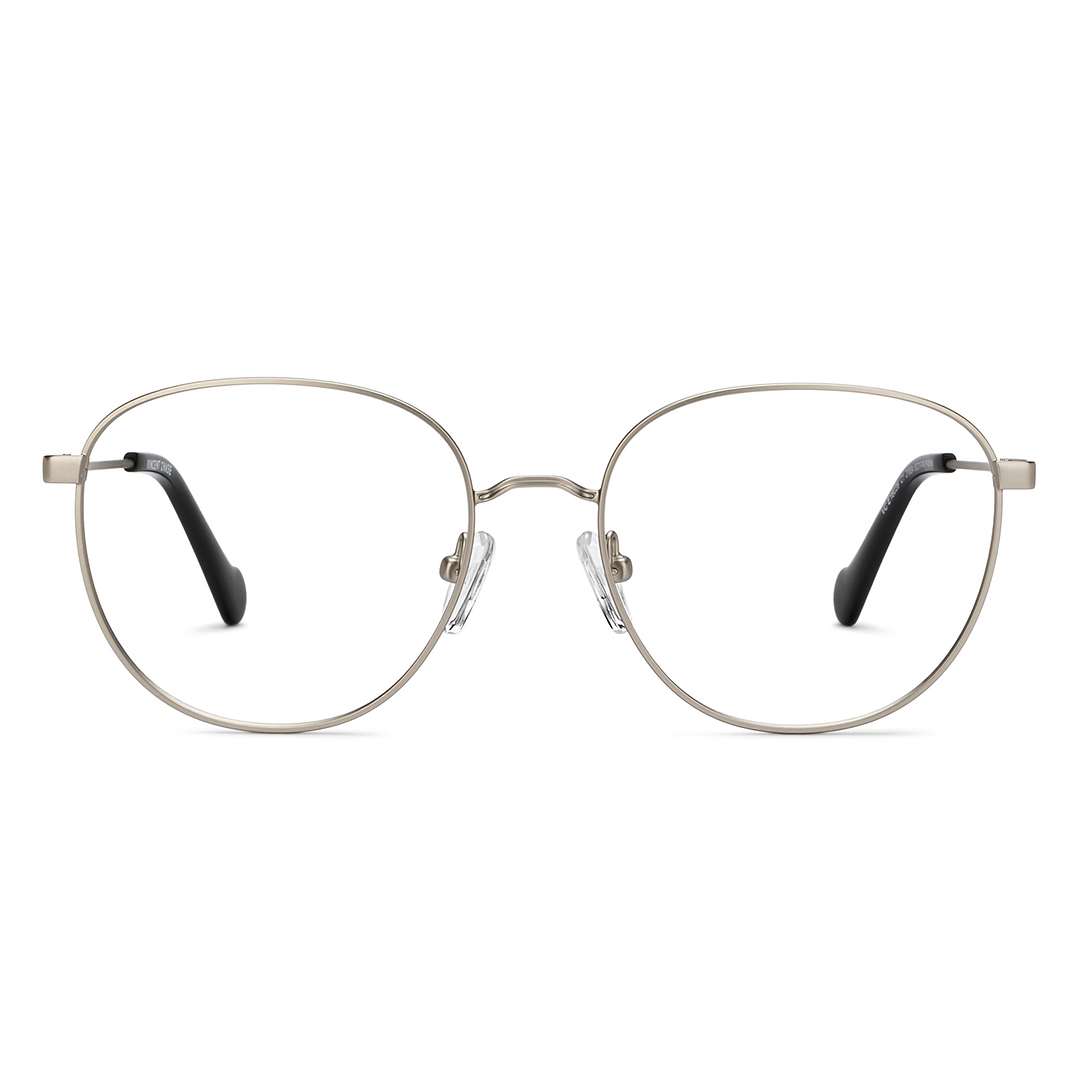 Vincent Chase Online Mid Gunmetal Full Rim Round left side