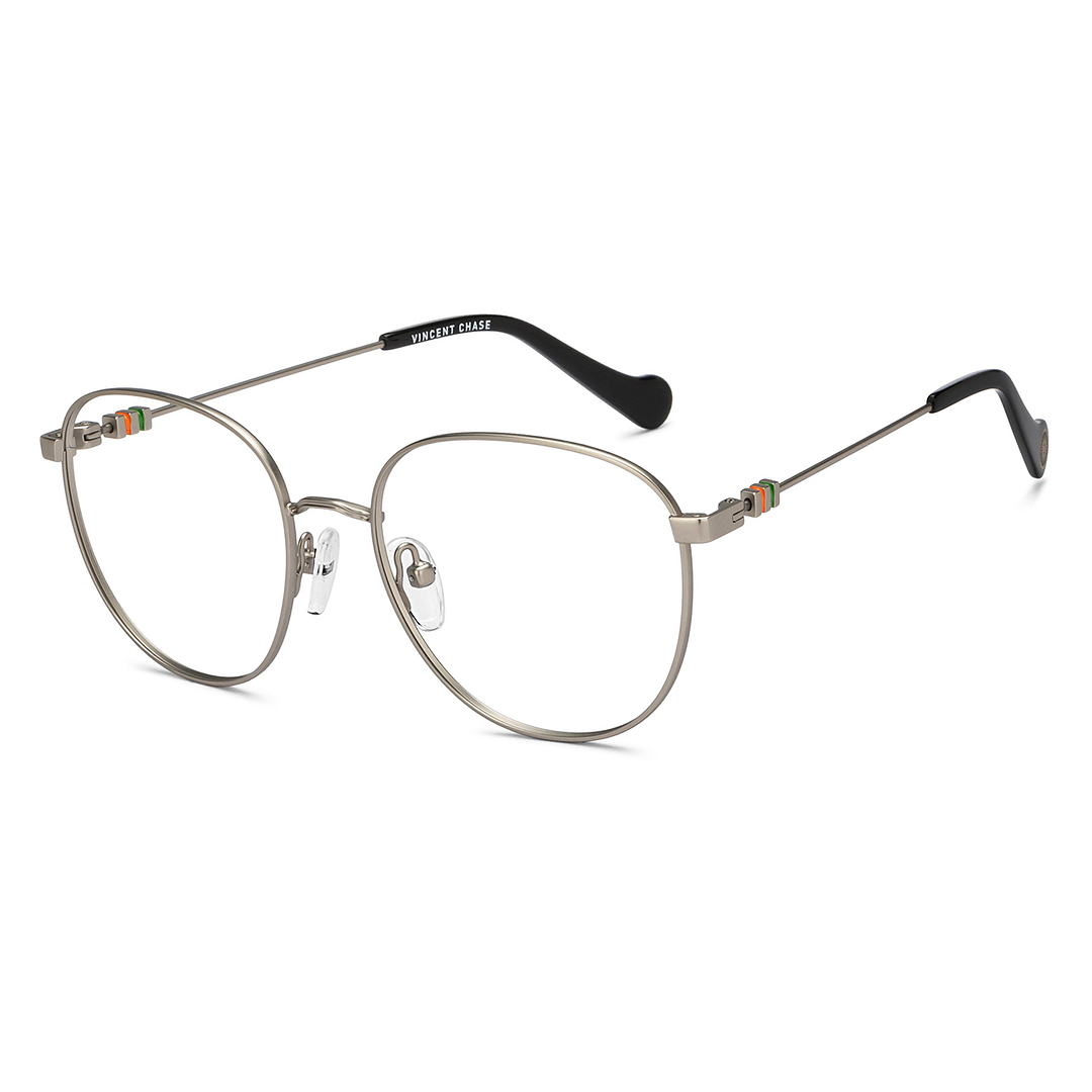 Vincent Chase Online Mid Gunmetal Full Rim Round right side