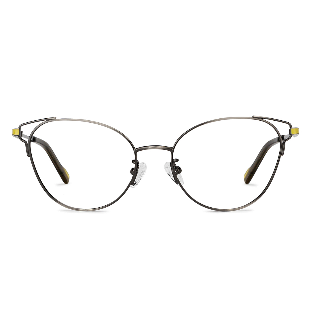 Vincent Chase Online Mid Gunmetal Full Rim Cat Eye right side