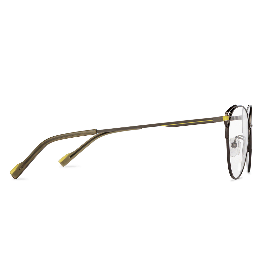 Vincent Chase Online Mid Gunmetal Full Rim Cat Eye left side