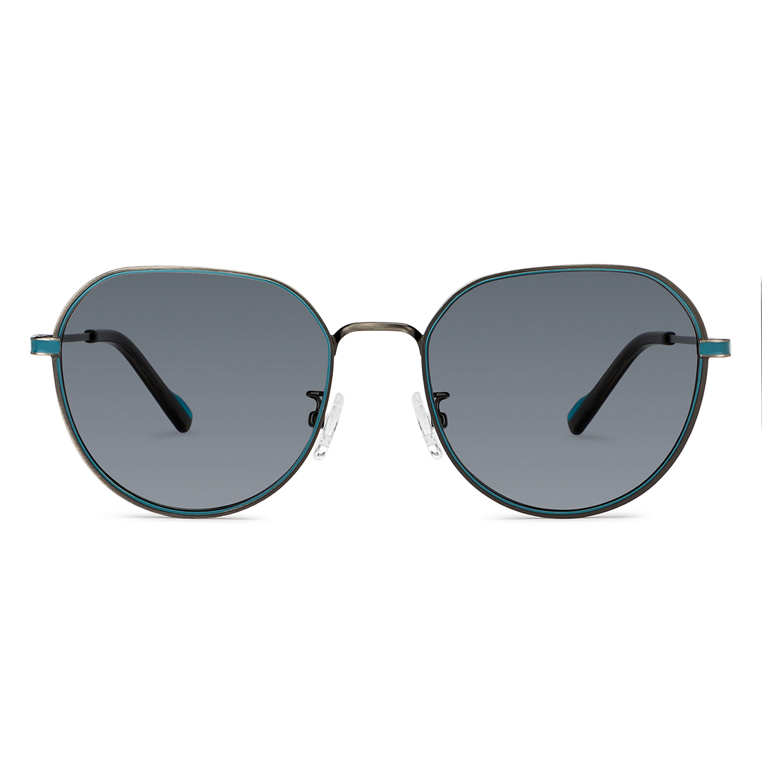 Vincent Chase Online Mid Gunmetal Full Rim Round right side