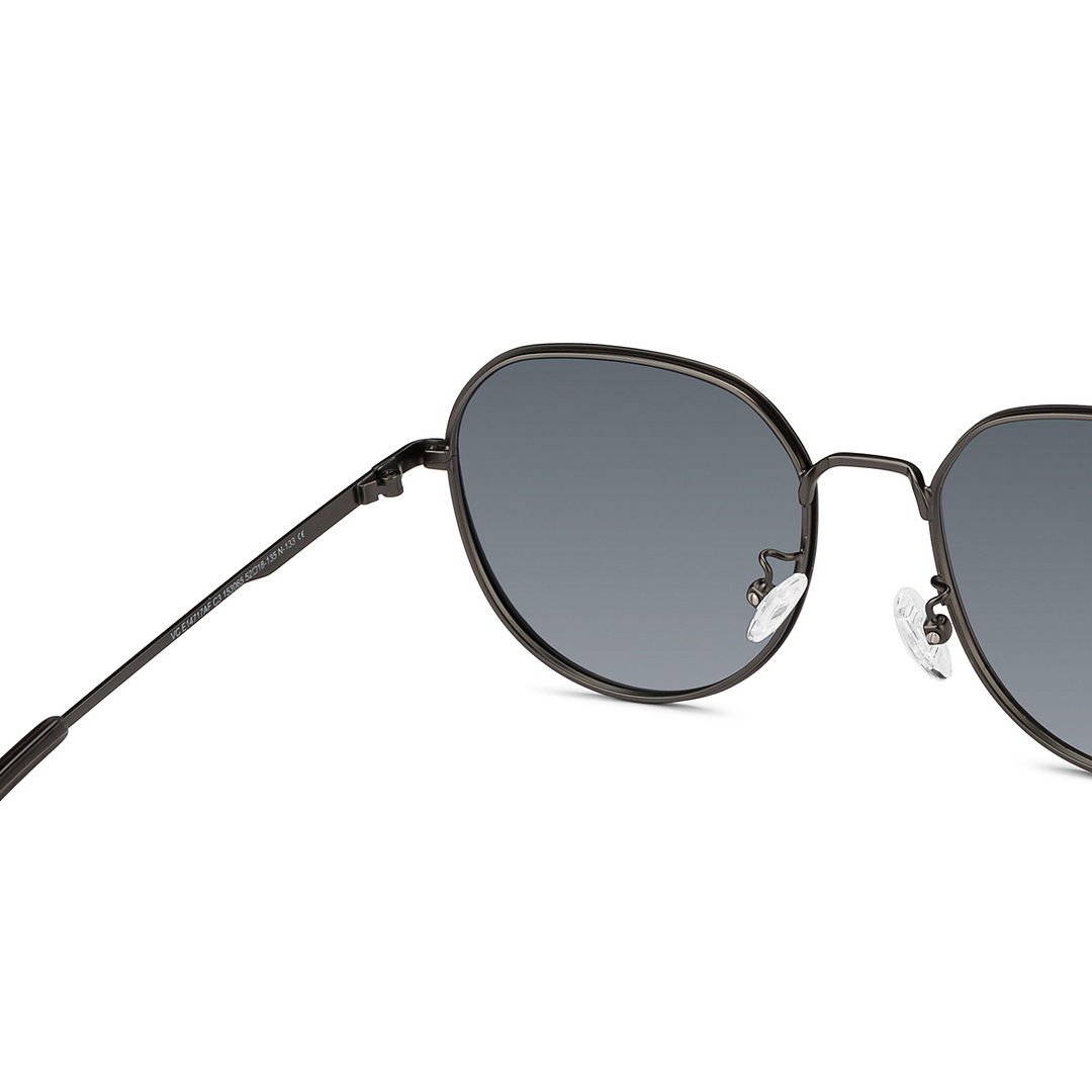 Vincent Chase Online Mid Gunmetal Full Rim Round right side