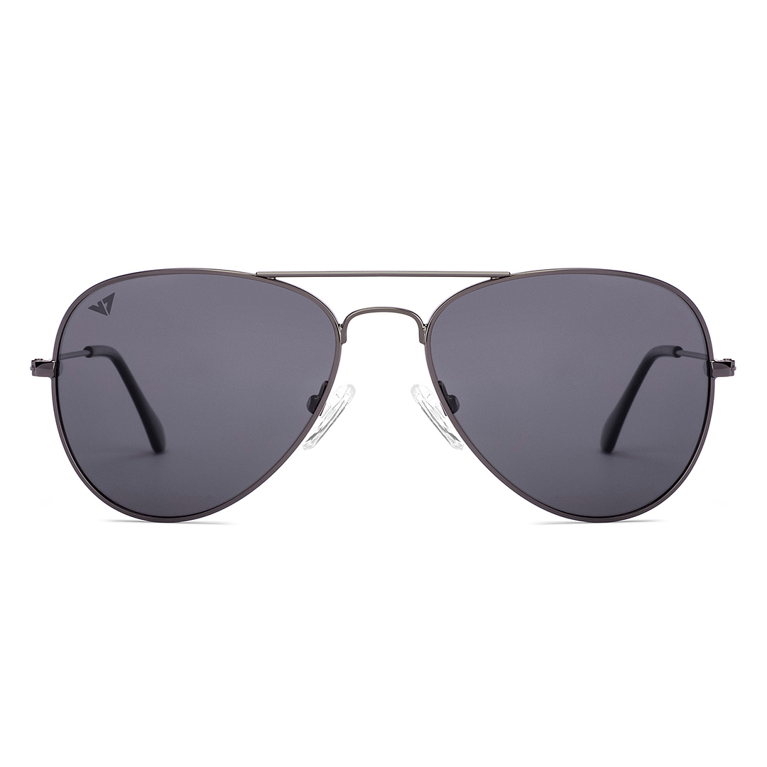 Vincent Chase Online Gunmetal Full Rim Aviator right side